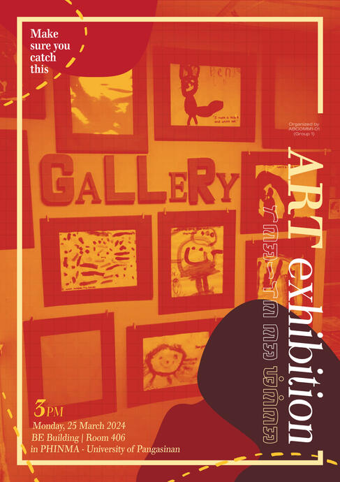 Poster • Live Art Exhibition