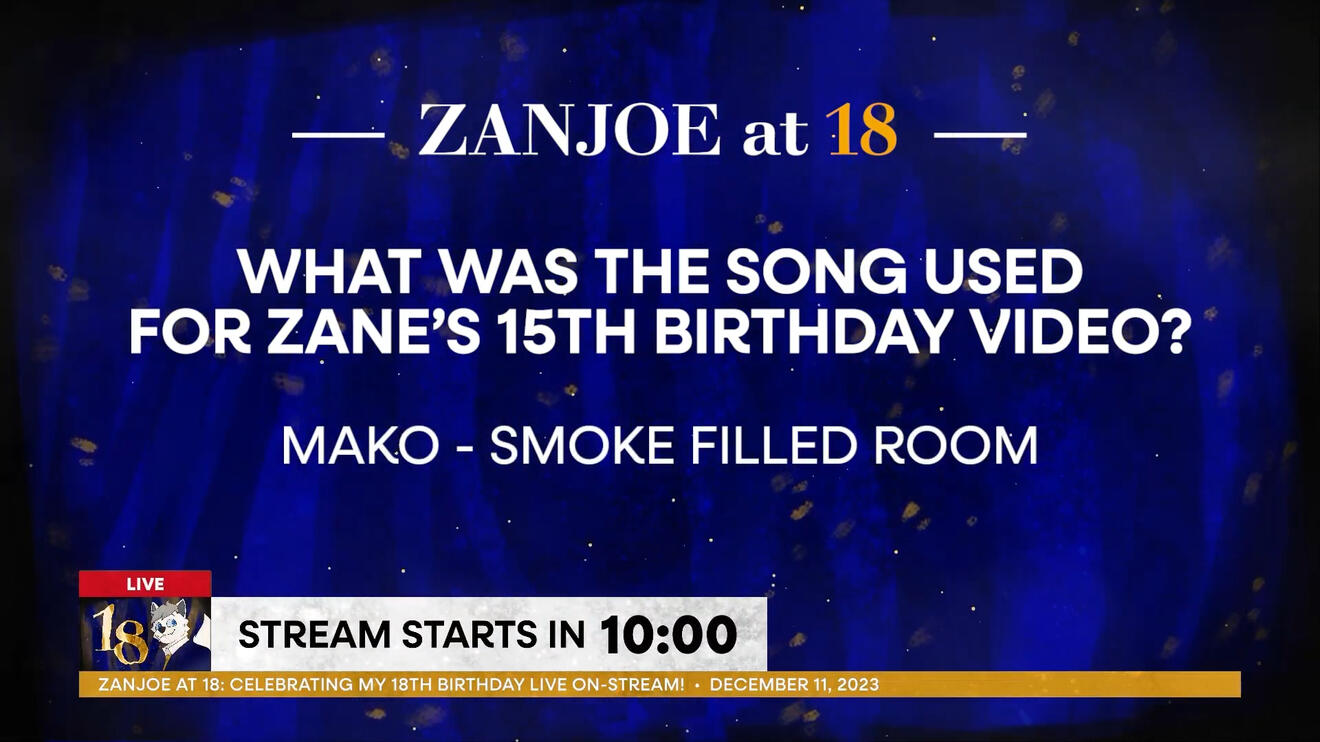 Pre-Show Countdown