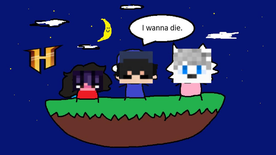 Minecraft but with INSOMNIA