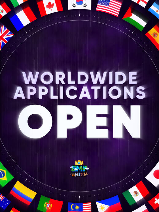 Promo Material • SMP Unity Worldwide Applications Open