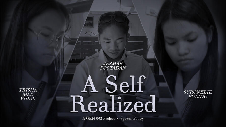 A Self Realized • Spoken Poetry Film Project