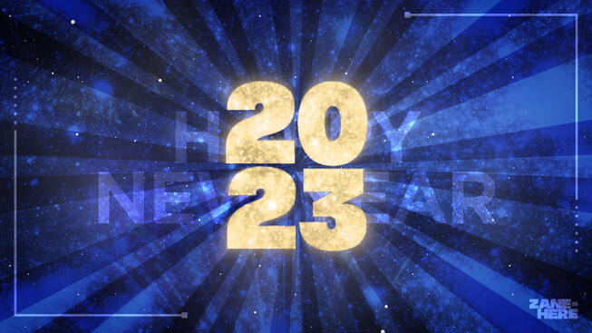 Digital Artwork • Happy New Year, 2023!